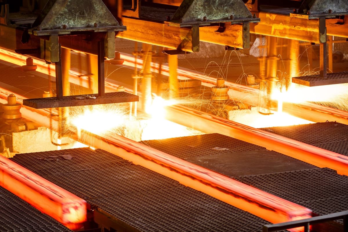 High-temperature metal production.